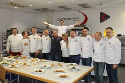 Тренинг Convotherm в Германии - Команда шефов из Украины